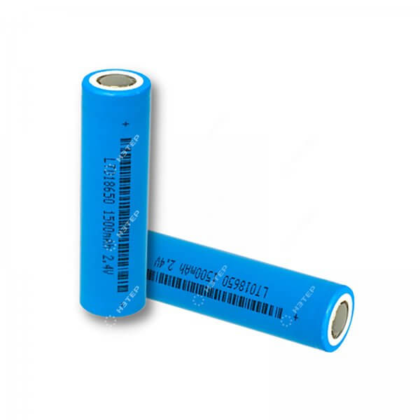 Аккумулятор 18650 LTO 2,4V 1500mAh 7,5A/15A