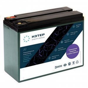 Аккумулятор LiFePO4 12V 36Ah НЭТЕР (LFP4-12.8_36-20P6)
