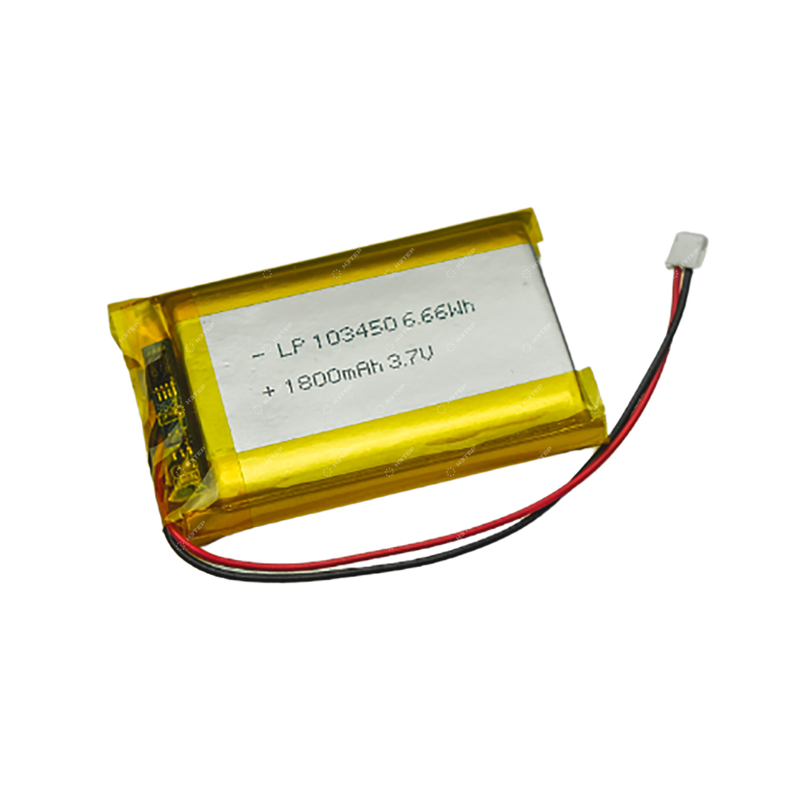Аккумулятор Li-Pol 3.7V 1800mAh 1.8A/3.6A (Арт.120051)
