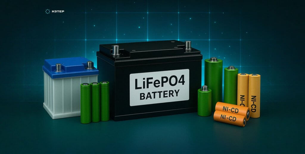 Виды аккумуляторов