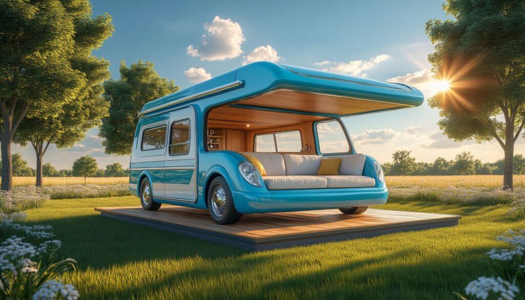 «Гостиная на колесах» на литий-ионной батарее