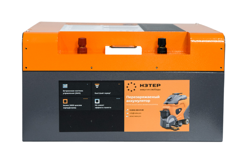 Аккумулятор LiFePO4 24V 200Ah НЭТЕР (LFP8-25.6_200-150M2)