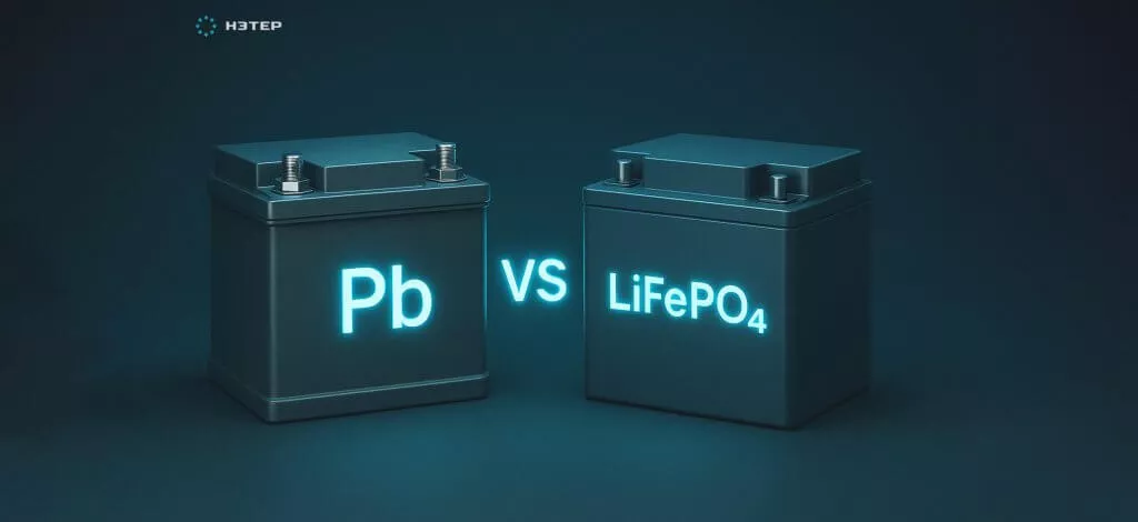 LiFePO4 против свинцово-кислотных: инженерное сравнение