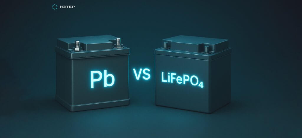 LiFePO4 против свинцово-кислотных: инженерное сравнение