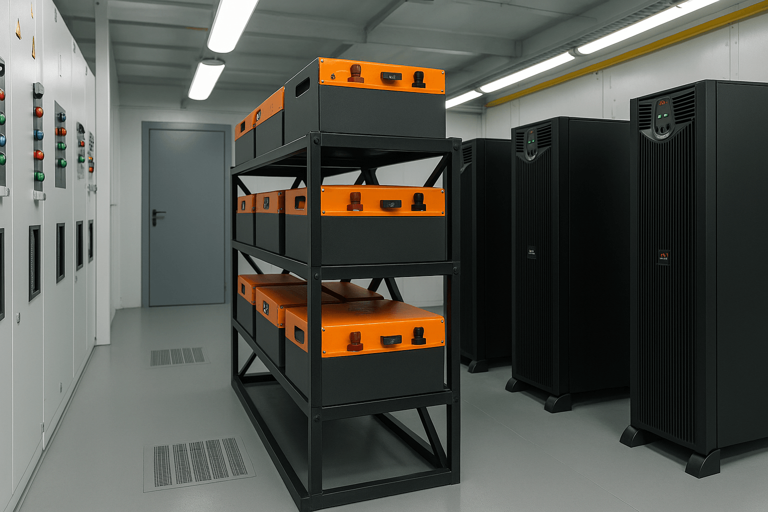 Замена свинцово-кислотных батарей для ИБП в серверной на LiFePO4