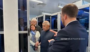 Минниханов Рифкат Нургалиевич посетил завод литий-ионных аккумуляторов БАТАРЕОН