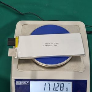 10000mAh, 8559156, 3.8V, 8x59x156mm, 20С