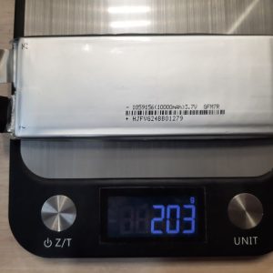 10000mAh, 1059156, 3.7V, 10x59x156мм, 25С/50С