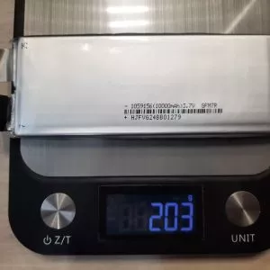 10000mAh, 1059156, 3.7V, 10x59x156мм, 25С/50С