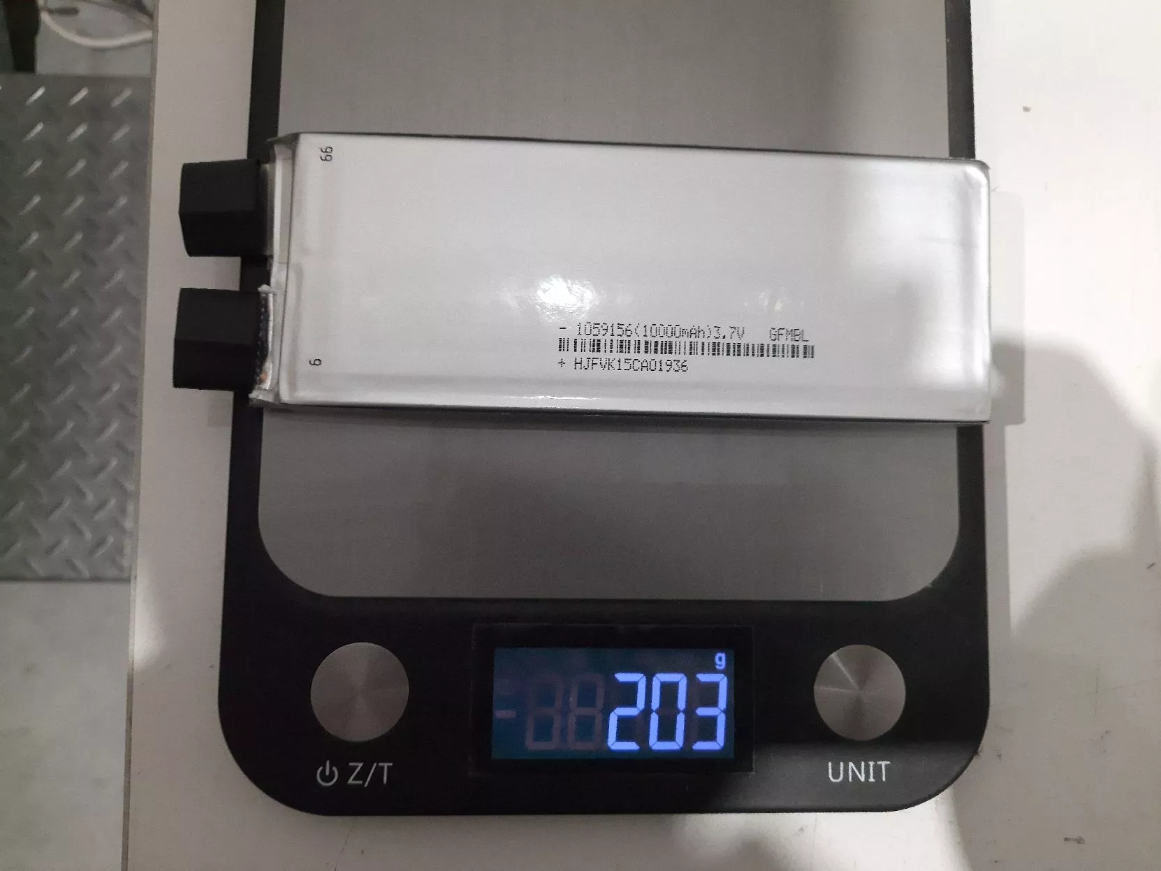 10000mAh, 1059156, 3.7V, 10x59x156мм, 25С/50С