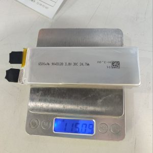 6500mAh, LP9043128, 90x43x128, 3.8V, 30C