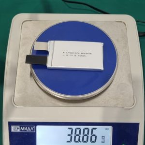 1550mAh, LP684070, 3.7V, 6.5x39x69.5мм, 150C/180С