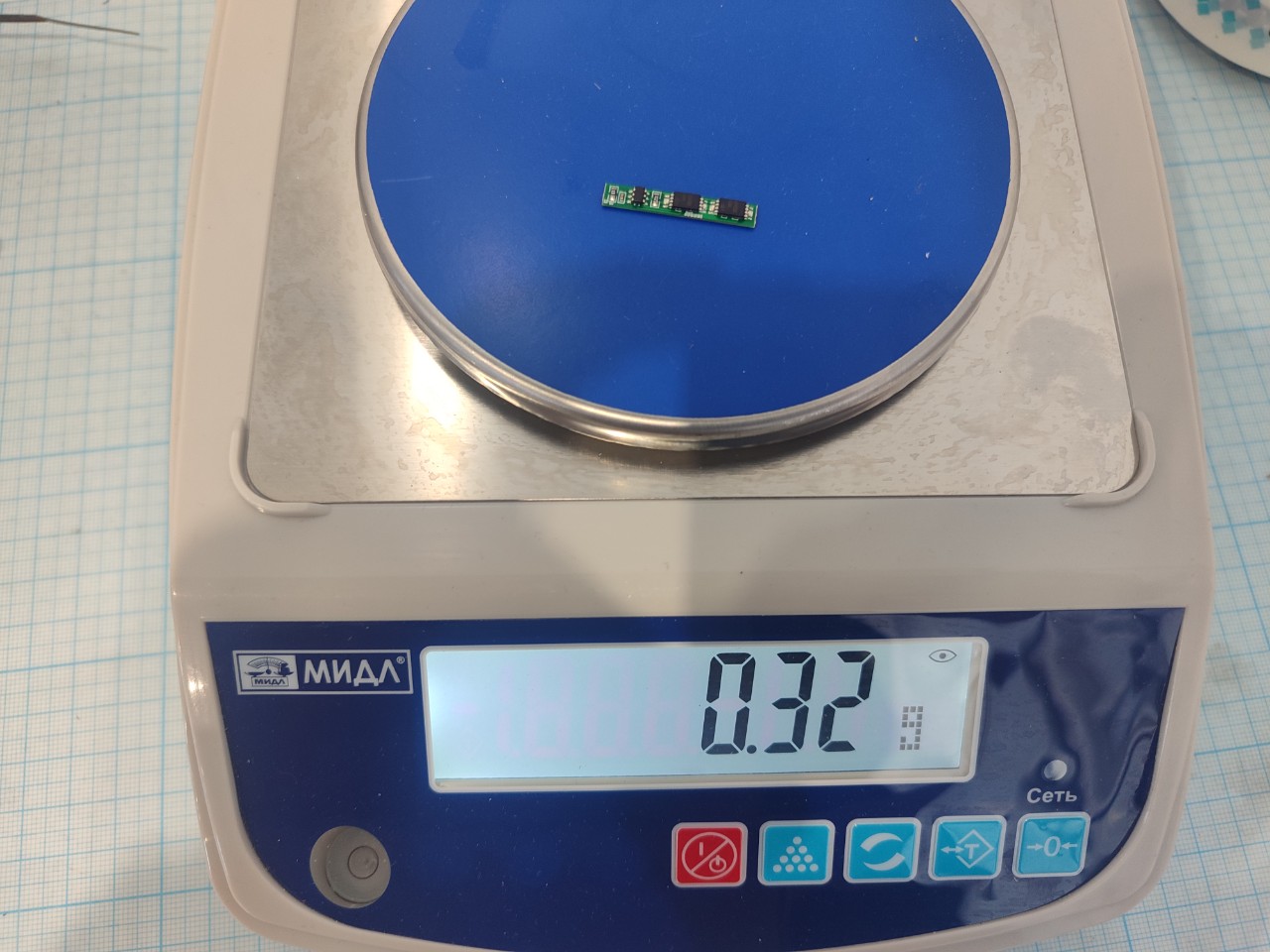 BMS LI 1S 3,7V 4A KH-3542-2 35х4,1х0,6мм