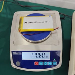 10000mAh, LP1260110, 3.7V, 1S1P, 1C, PCM, провод 80мм
