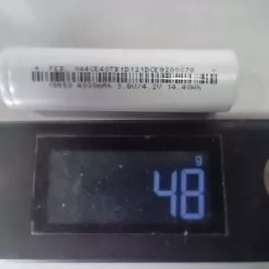 4000mAh, 18650, 3.6V, 1С