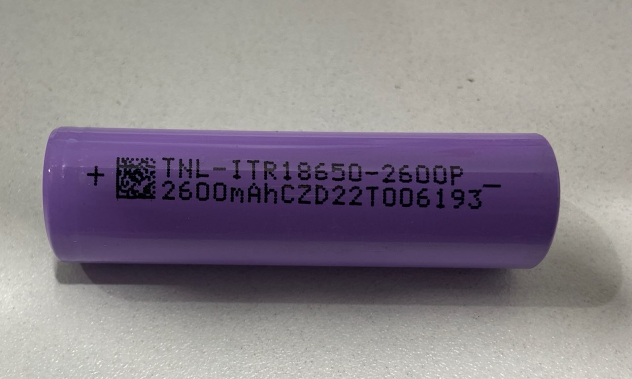 2600mAh, 18650, Li, 3C/5C 3.7V
