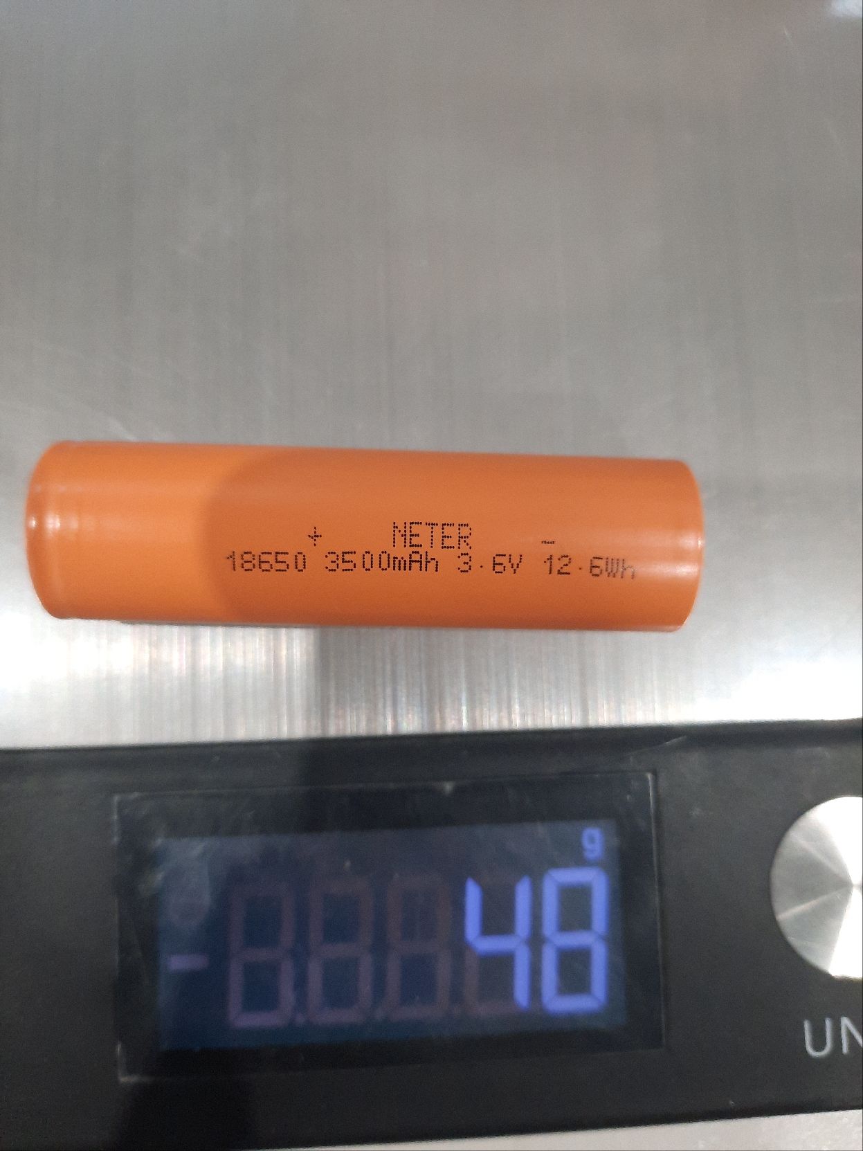 3500mAh 18650 3.6V 3C/5C