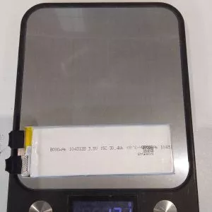 8000mAh, 1043128, 3.8V, 10х43х130мм,15C