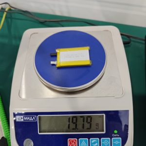1200mAh, 603458T40, 3.7V, 6х34х58мм, 1С