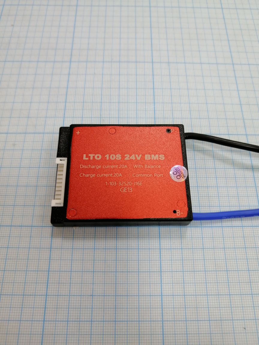 BMS LTO 10S 24V 20A (DALY 11x50x63mm)