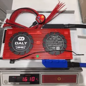 BMS LIFEPO4 16S 48V 250А/125А (DALY UART&BT DL-R32W-F16S250ATJ-BLT)