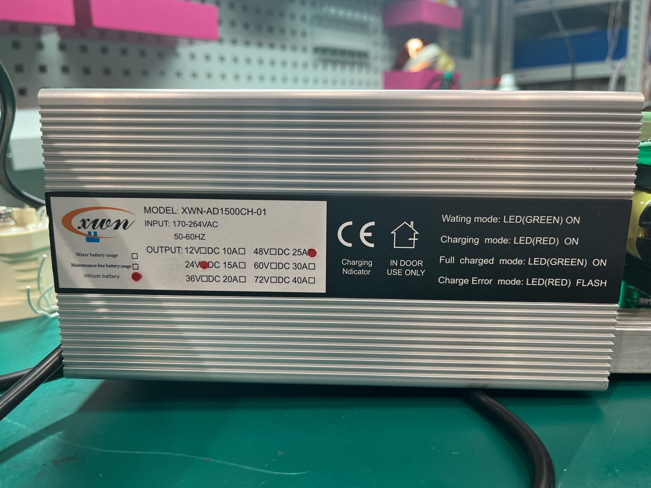 СЗУ LFP 8S-24V 29.2V 25A XWN-AD1500CH-01