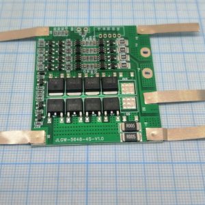 BMS LI 4S 14,8V 20A JLGW-5648-4S-V1.0 с балансиром 56x48x3.5mm