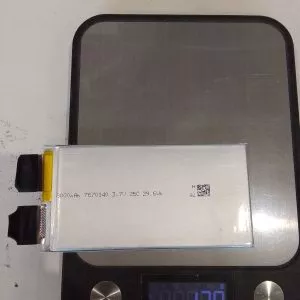 8000mAh, LP7670140, 8x70x140, 3.7V, 25C