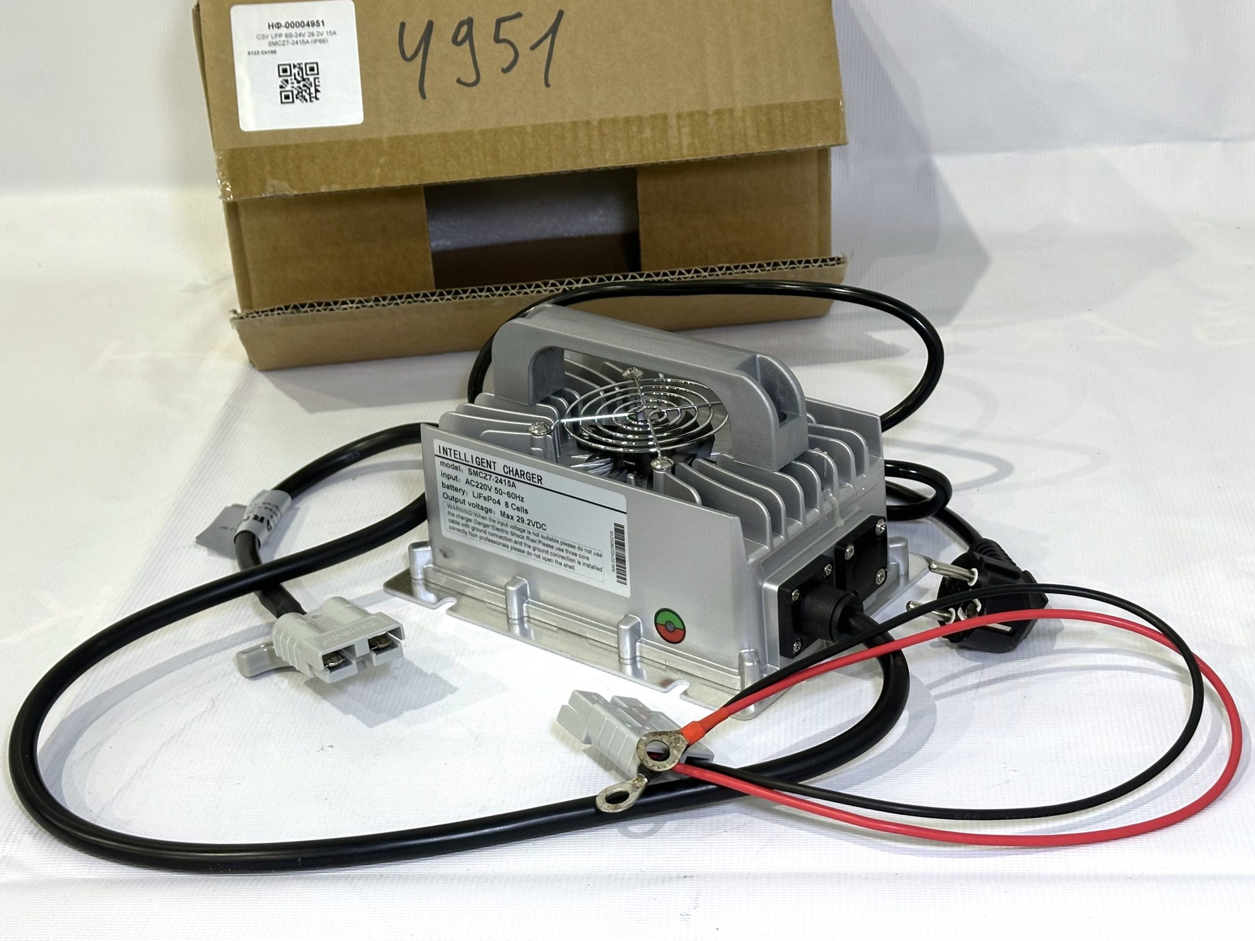 СЗУ LFP 8S-24V 29.2V 15A SMCZ7-2415A (IP66)