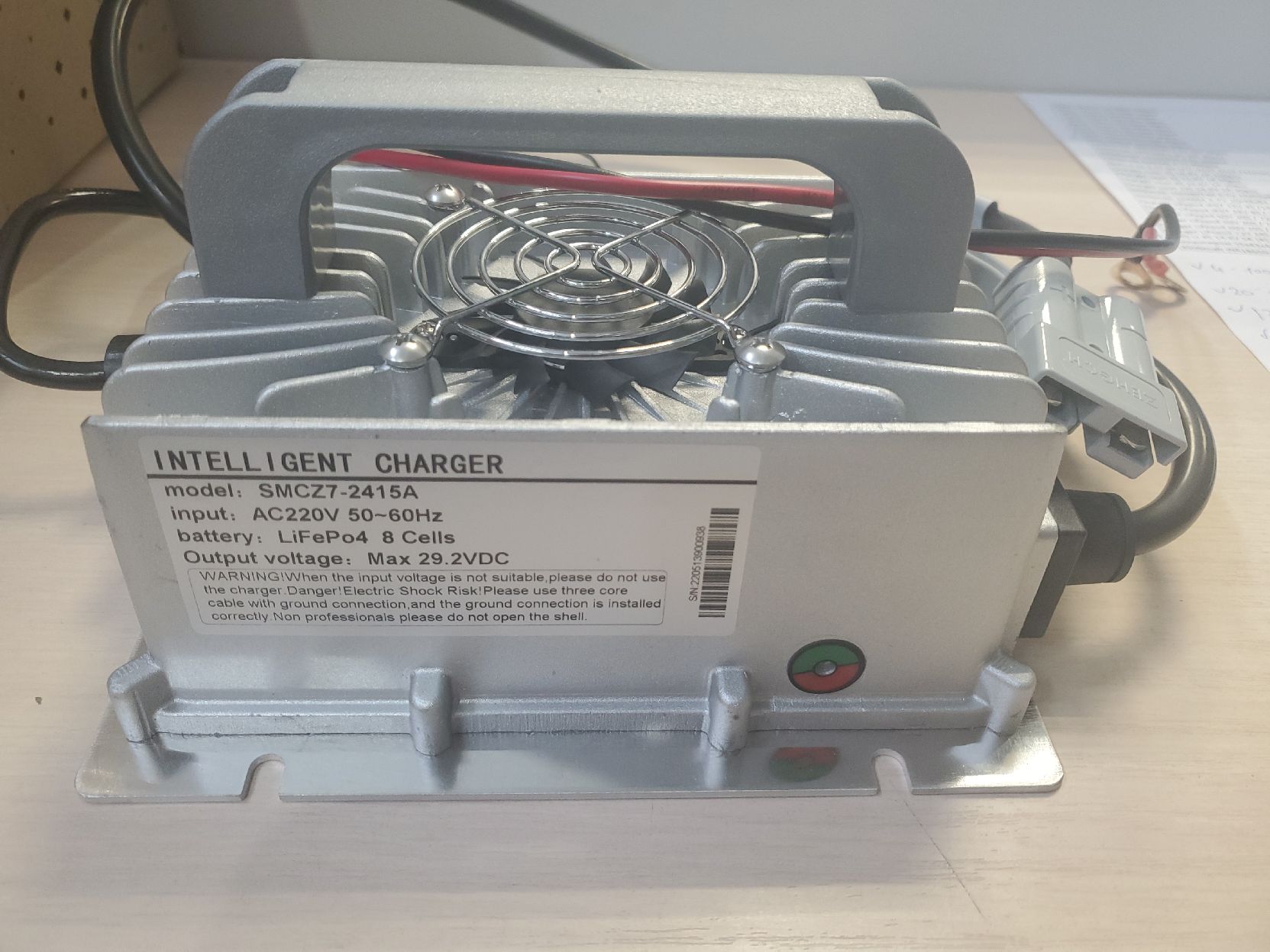 СЗУ LFP 8S-24V 29.2V 15A SMCZ7-2415A (IP66)