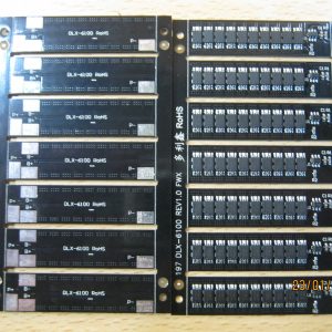 BMS LI 1S 3,7V 15A 1S-DLX-6100 REV1.0 46x12x2mm