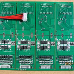 BMS LI 6S 22,2V 10A 6S-DLX-8008A(Rev 1.1)-10N10(10A) с балансиром 71x41x6mm