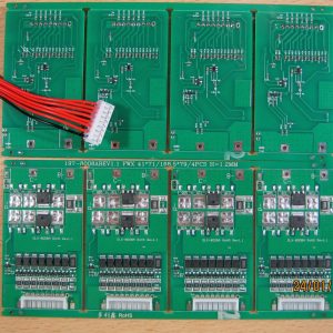 BMS LI 7S 25,9V 5A 7S-DLX-8008A(Rev 1.1)-5N5(5A) с балансиром 71x41x6mm