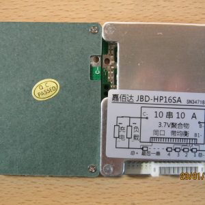 BMS LI 10S 37V 10A 10S-JBD-HP16SA-10A с балансиром 70x57x11mm