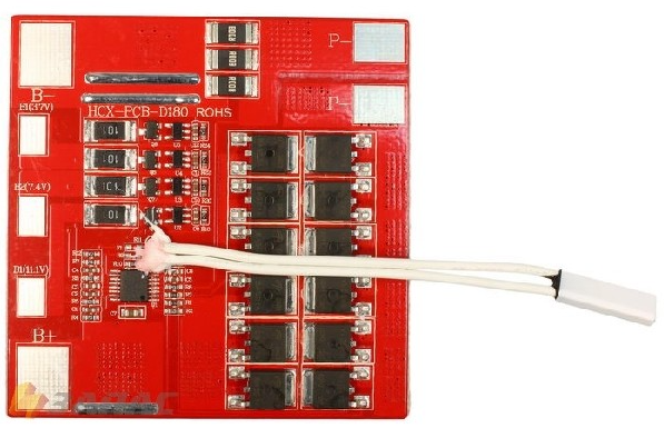 BMS LI 3S/4S 11,1/14,8V 25A с балансиром HCX-D180