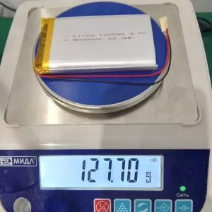 9000mAh, LP125590, 3.7V, 1S1P, PCM, 26AWG, 100мм