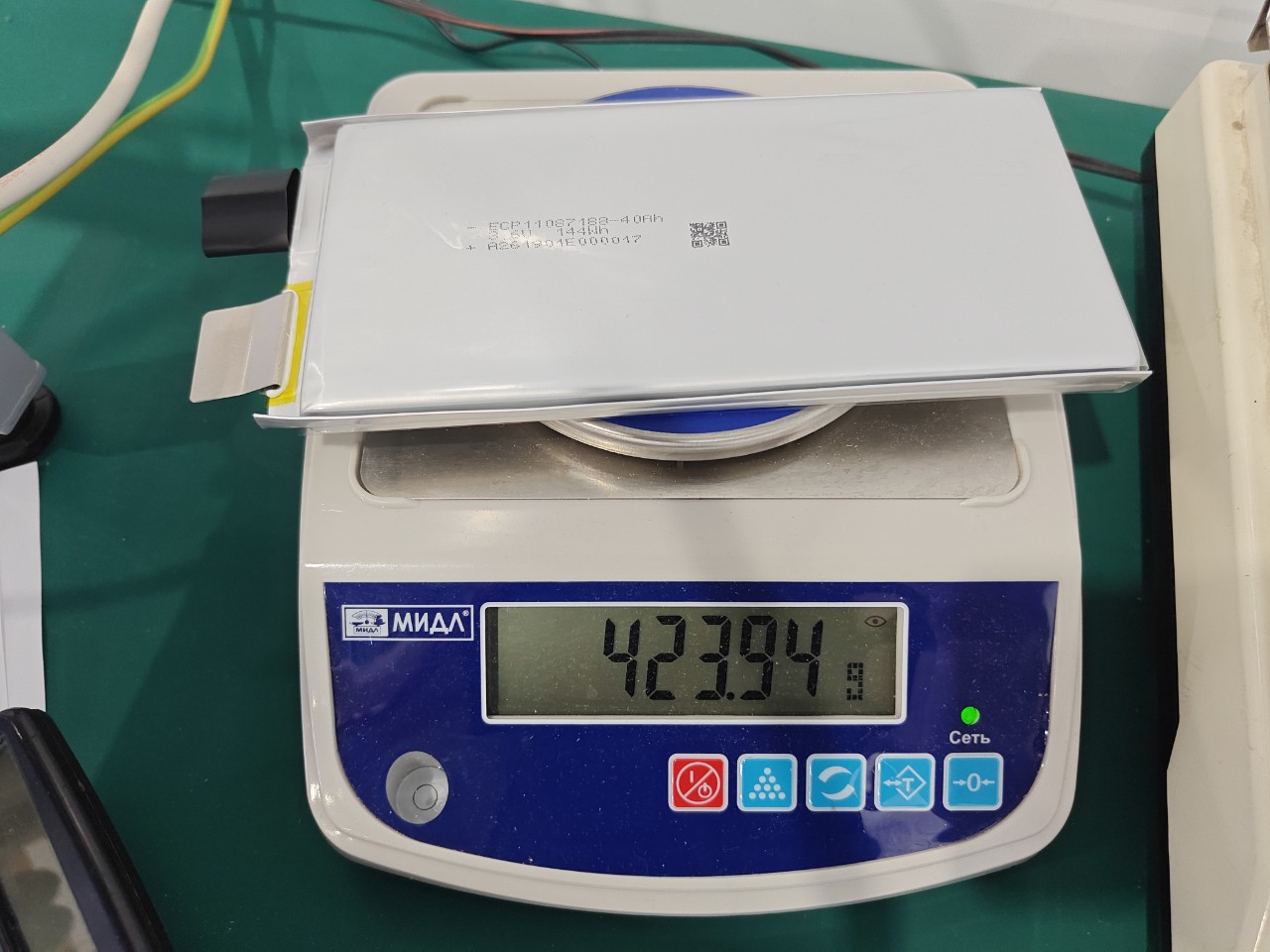 40000mAh, 13288189, 3.6V, 13.2x88x189mm, 7C