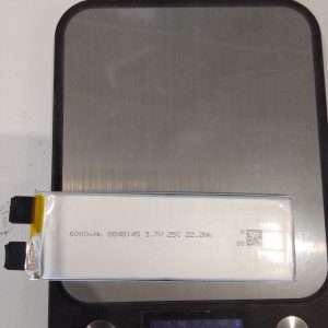 6000mAh, LP8848145, 88x48x145,3.7V, 25C