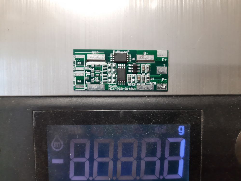 BMS LI 2S 7,4V 5A HCX-PCB-d148v1 S8252AAO 8205A (2 transistors) 4.2V-2.5V