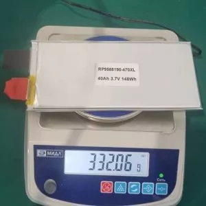 40000mAh, LP9588190, 3.7V, 9.5x88x190mm, 2C/3C